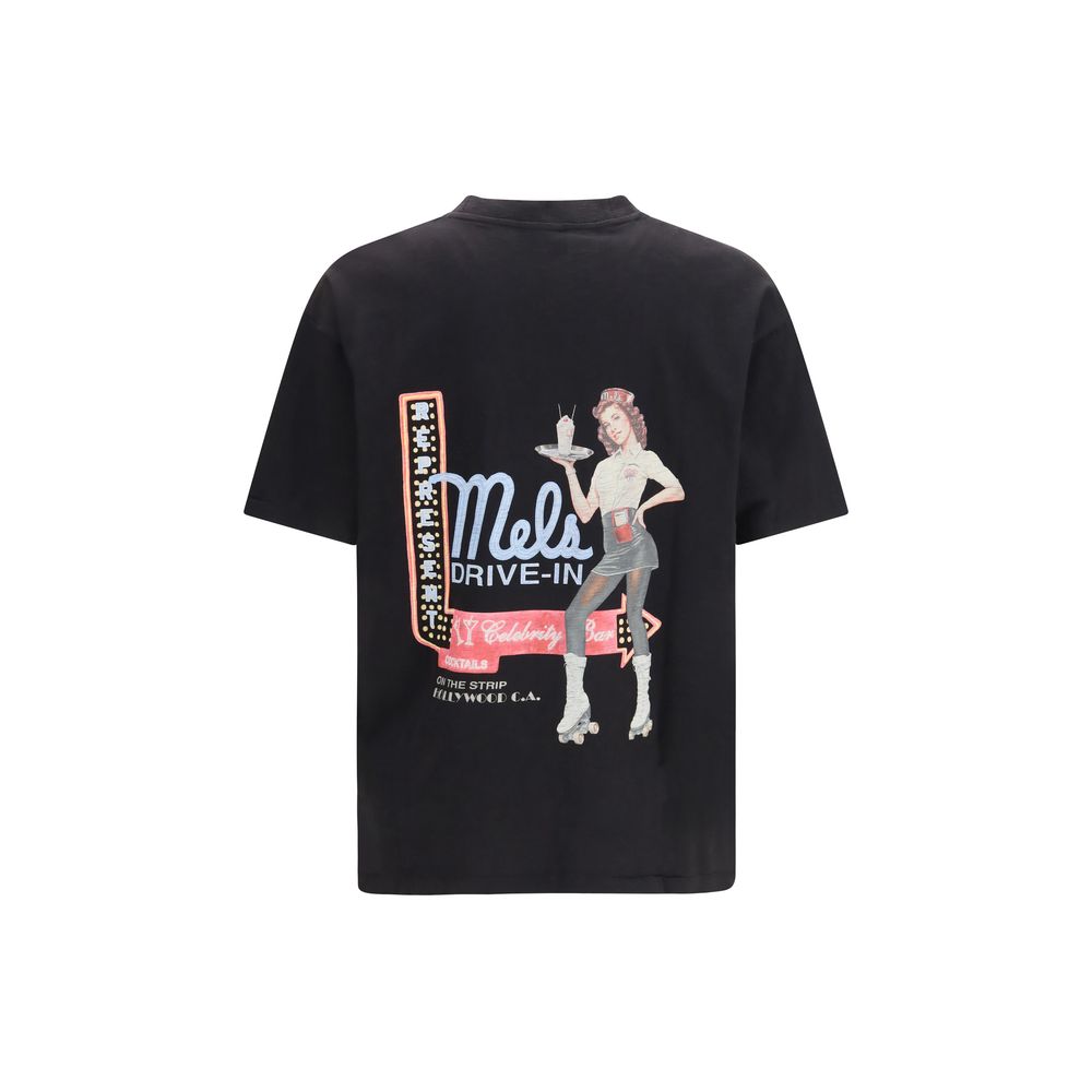 Represent Black Cotton T-Shirt | Regal Royce
