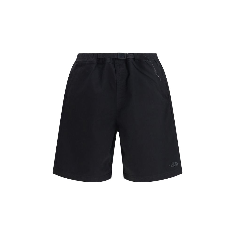 The North Face Black Cotton Bermuda Shorts | Regal Royce