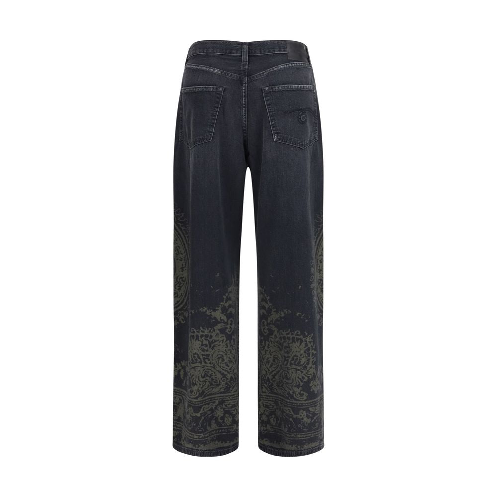 R13 Black Cotton Jeans Denim | Regal Royce