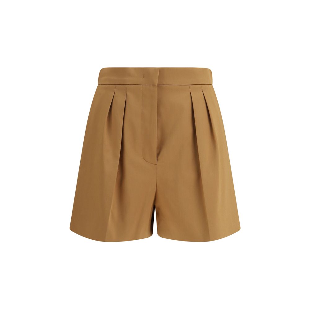 Max Mara Beige Cotton Bermuda Shorts | Regal Royce