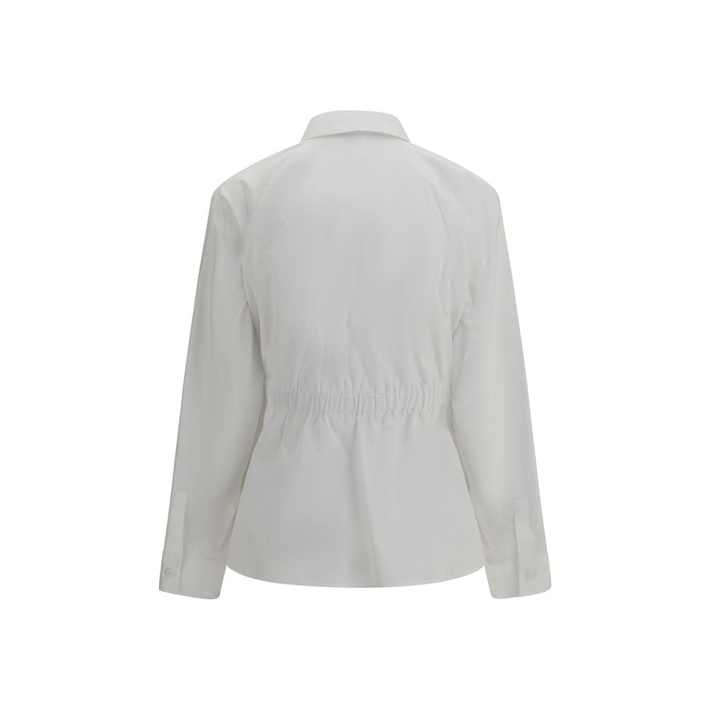 Max Mara White Cotton Dress Shirt | Regal Royce