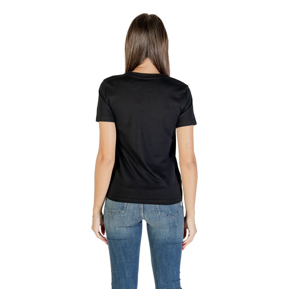 Only Black Cotton T-Shirt | Regal Royce
