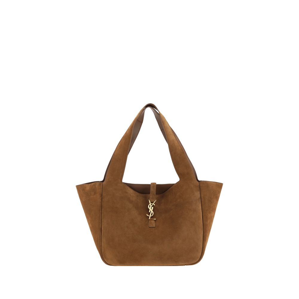 Saint Laurent Brown Calf Leather Bos Taurus Shoulder Bag | Regal Royce