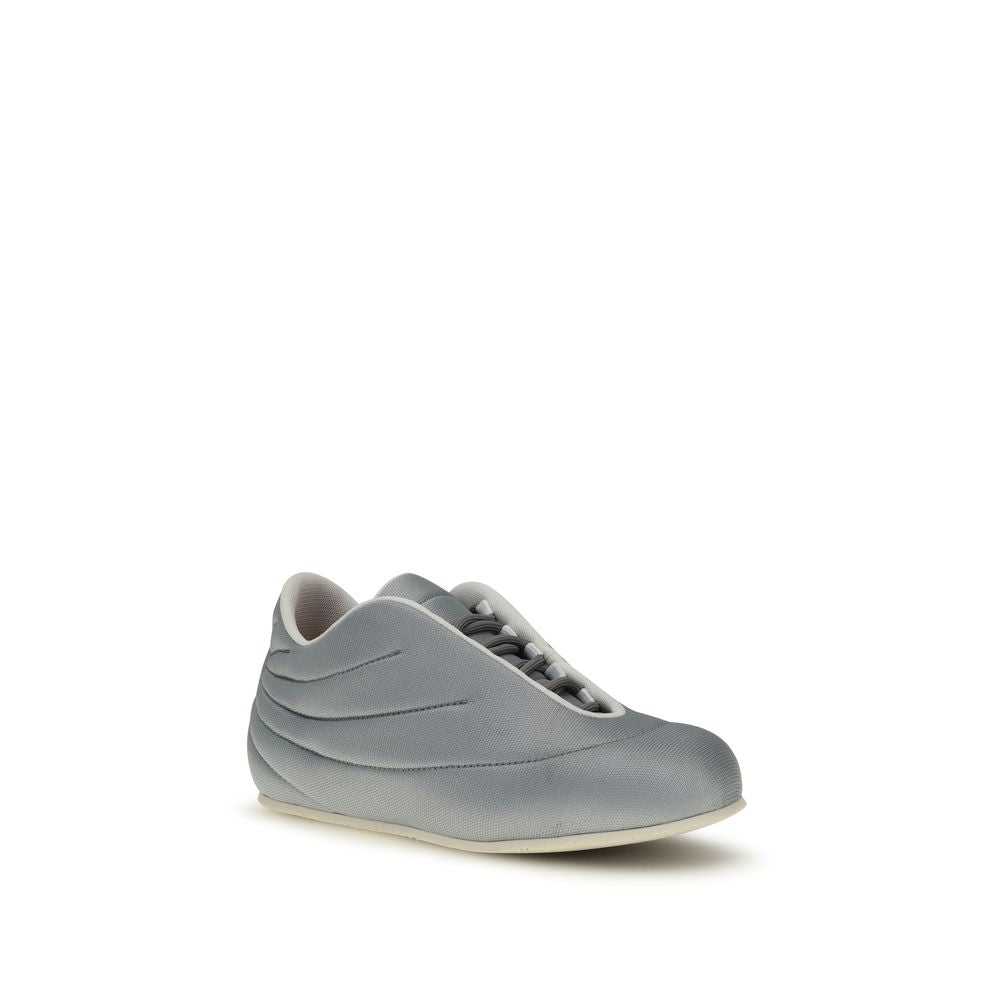 PDF Channel Gray Polyester Sneakers | Regal Royce