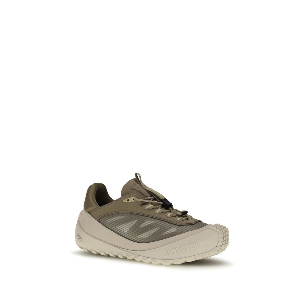 Moncler Gray Polyester Athletic Sneakers | Regal Royce
