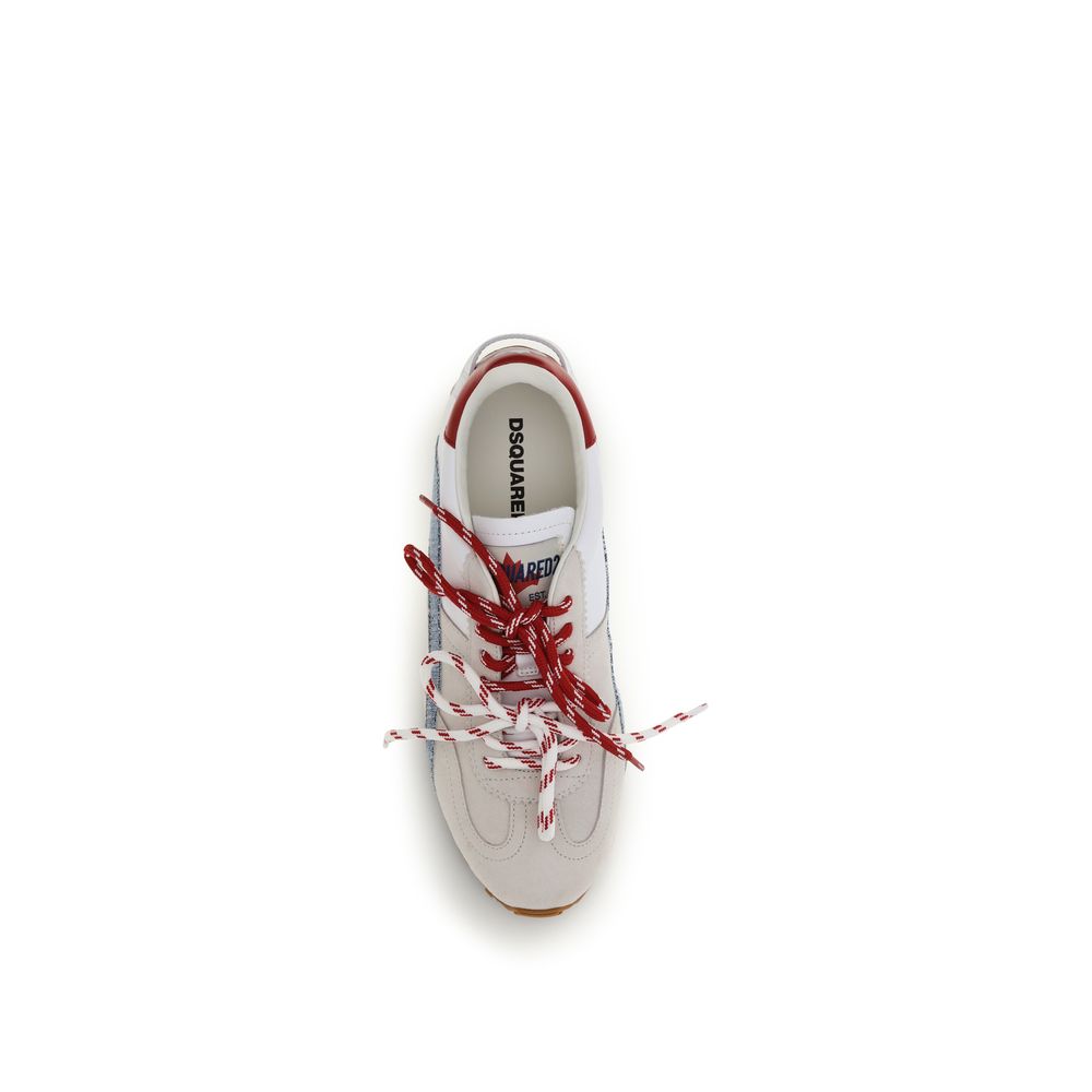 Dsquared² Multicolor Calf Leather Bos Taurus Low Top Sneakers | Regal Royce