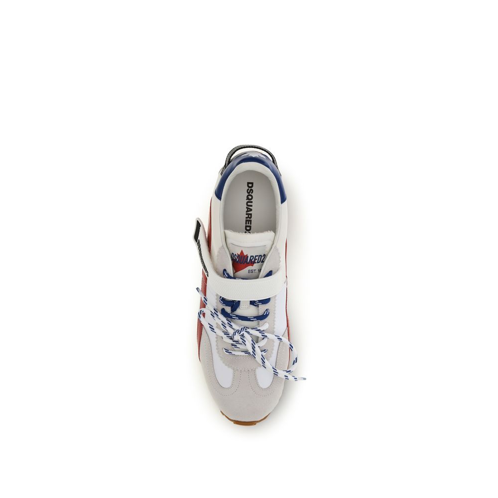 Dsquared² Multicolor Calf Leather Bos Taurus Sneakers | Regal Royce