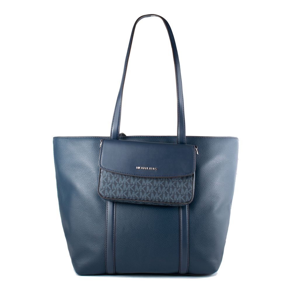 Michael Kors Blue Fur Handbag