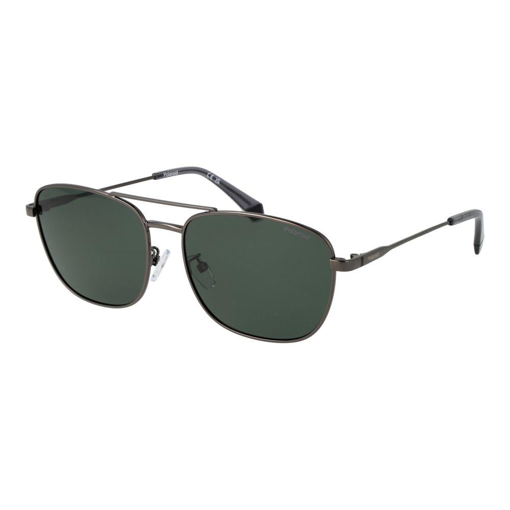 Polaroid Gray Stainless Steel Sunglasses | Regal Royce