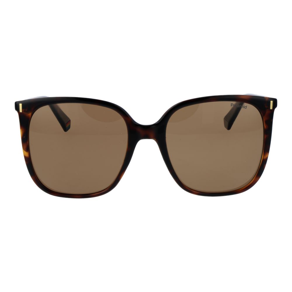 Polaroid Brown Plastic Sunglasses | Regal Royce