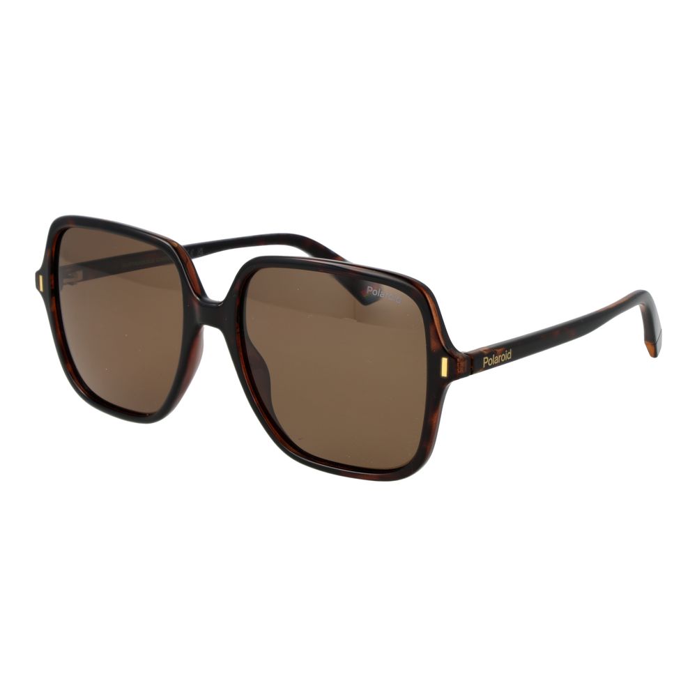 Polaroid Brown Plastic Sunglasses | Regal Royce