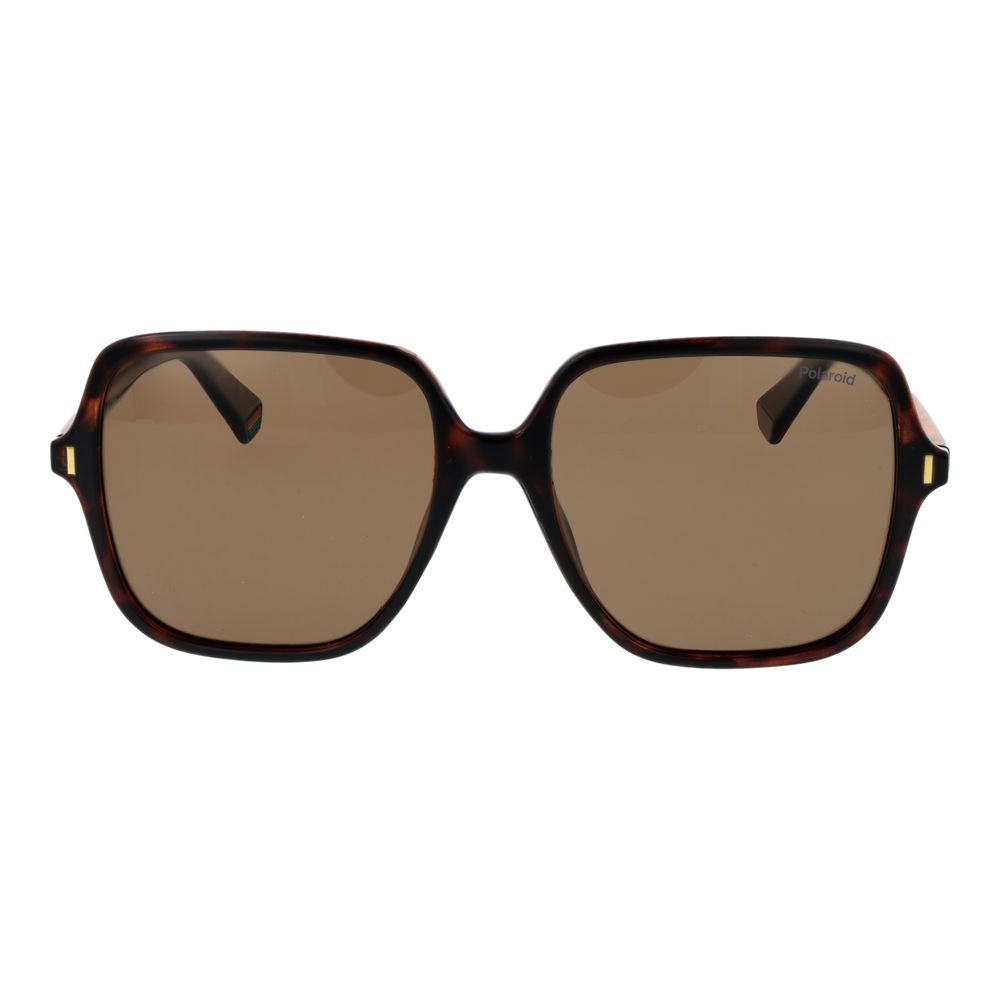 Polaroid Brown Plastic Sunglasses | Regal Royce