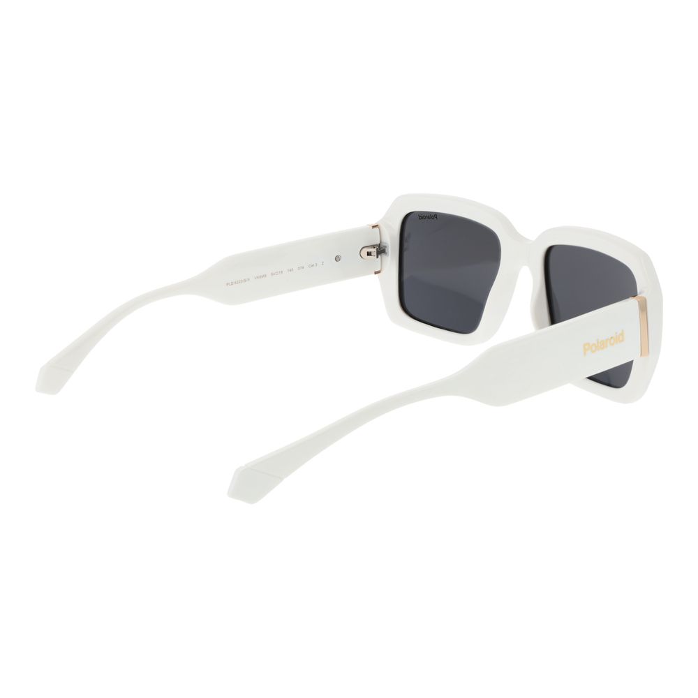 Polaroid White Plastic Sunglasses | Regal Royce