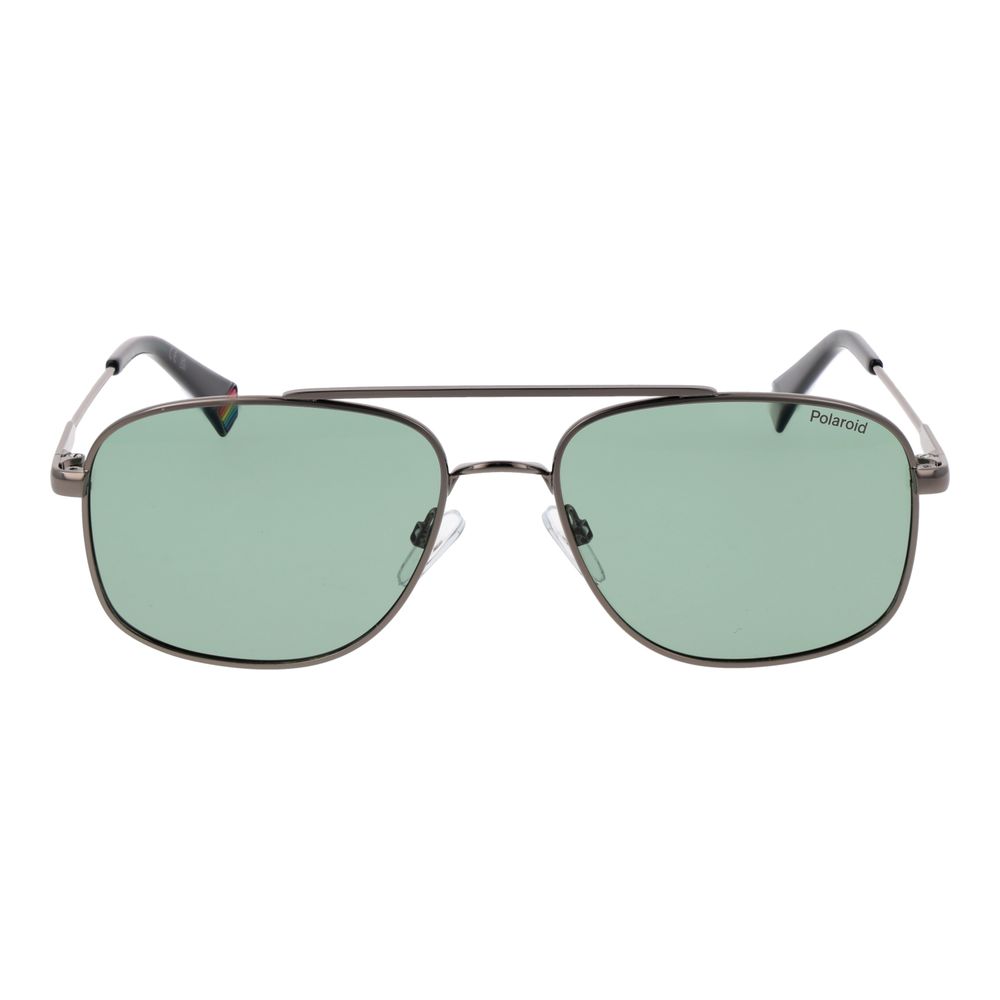 Polaroid Gray Metal Sunglasses | Regal Royce