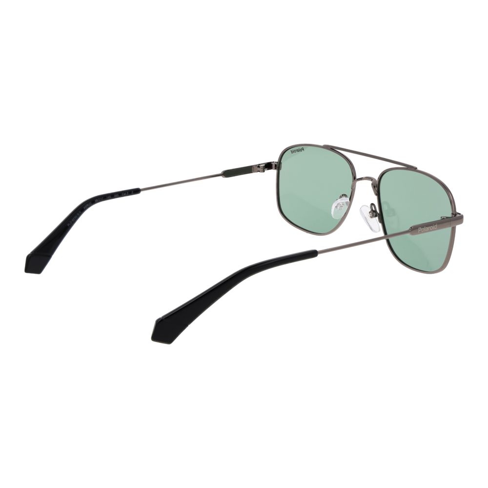 Polaroid Gray Metal Sunglasses | Regal Royce