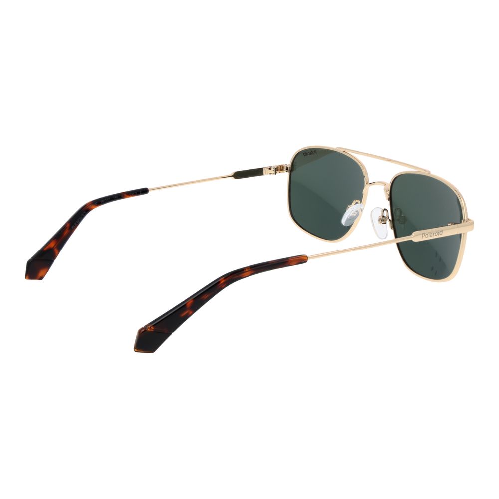 Polaroid Gold Metal Sunglasses | Regal Royce