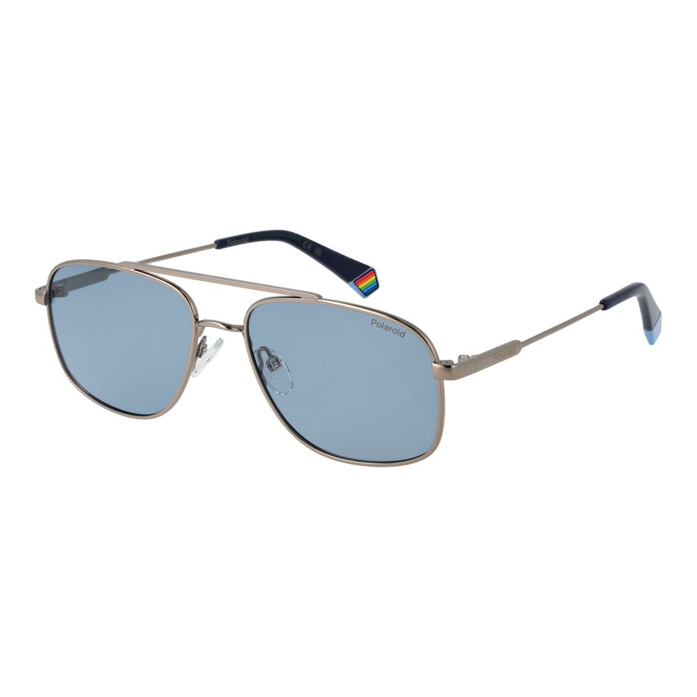 Polaroid Gray Metal Sunglasses | Regal Royce