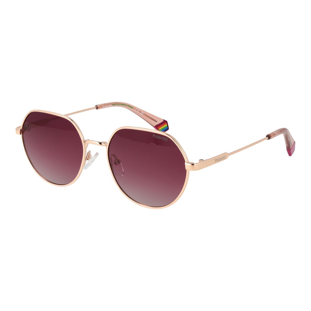 Polaroid Gold Metal Sunglasses | Regal Royce