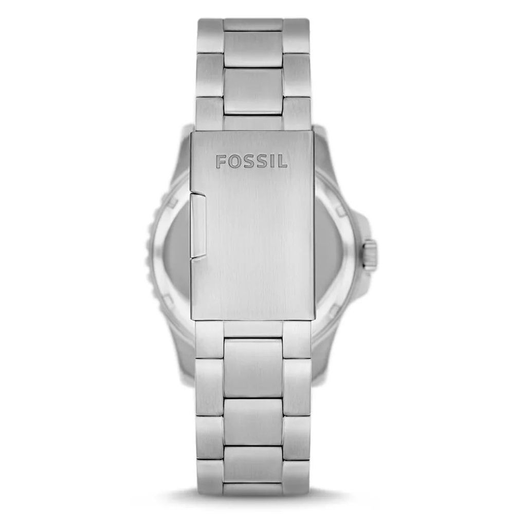 Fossil Gray Stainless Steel Dress Watch | Regal Royce