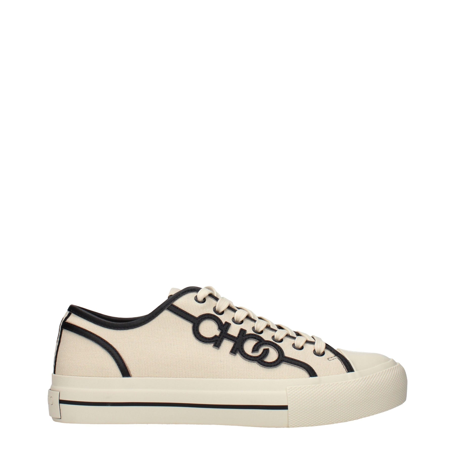 Jimmy Choo Beige Fabric Low Top Sneakers | Regal Royce