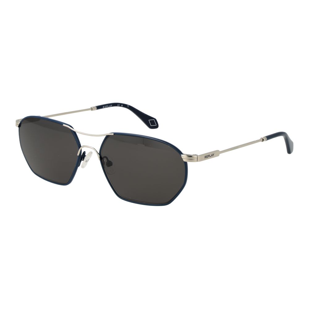 Replay Silver Metal Sunglasses | Regal Royce