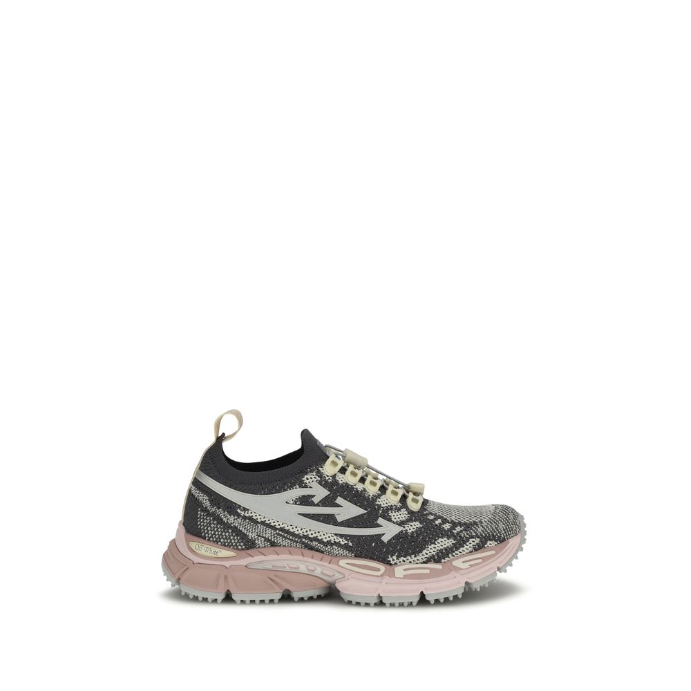 Off-White Multicolor Polyethylene Athletic Sneakers | Regal Royce
