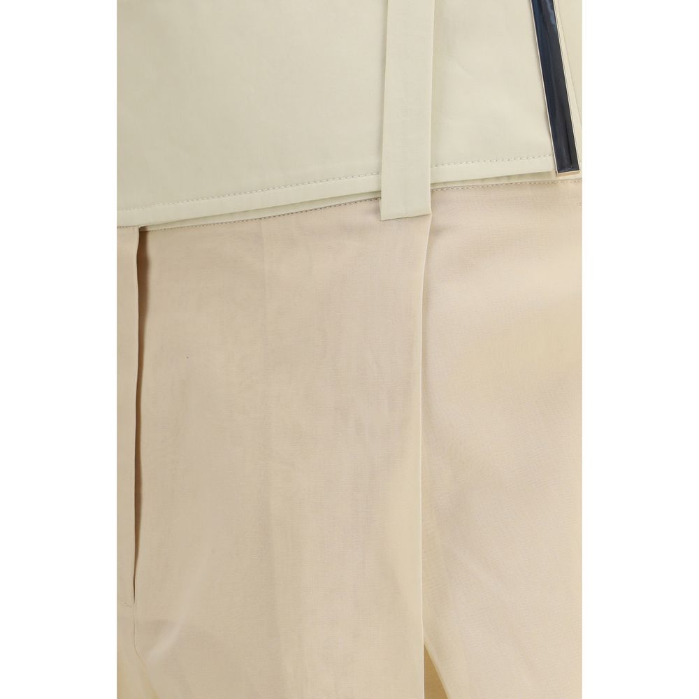 Max Mara Beige Cotton Casual Pants | Regal Royce