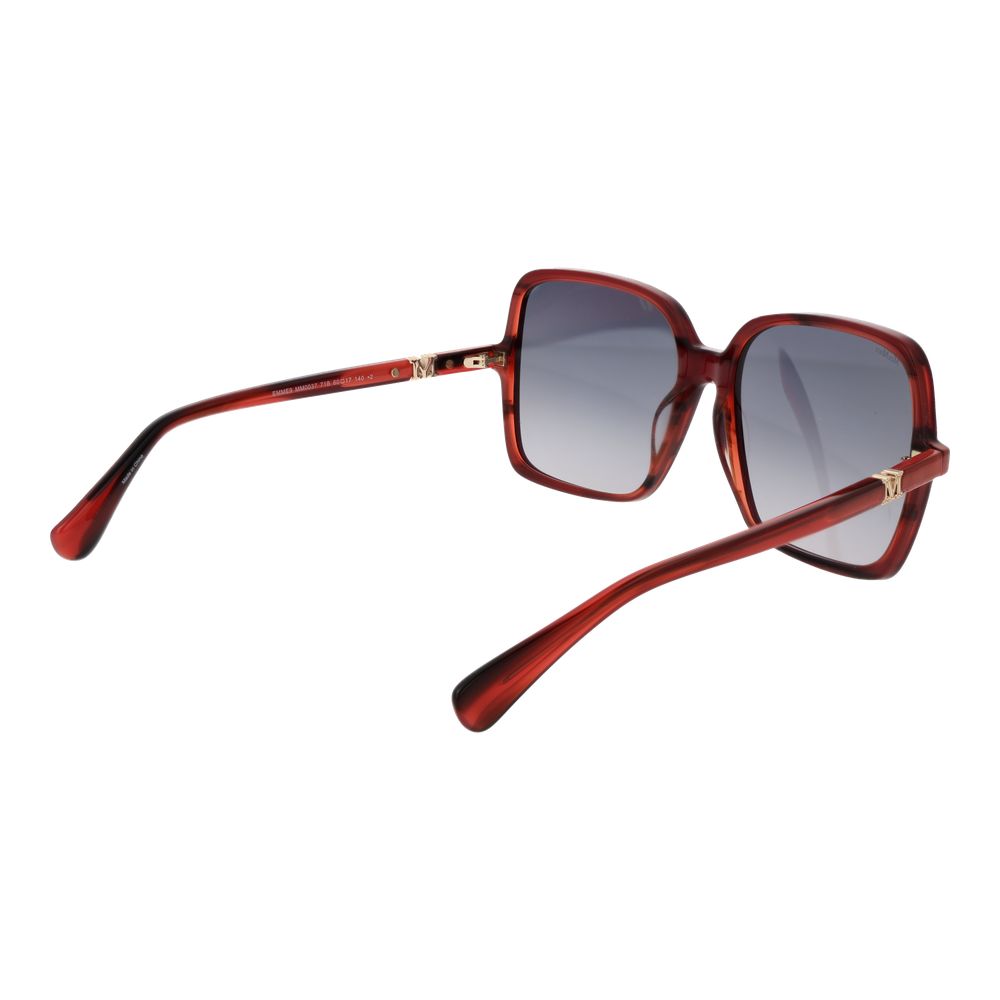 Max Mara Burgundy Acetate Sunglasses | Regal Royce