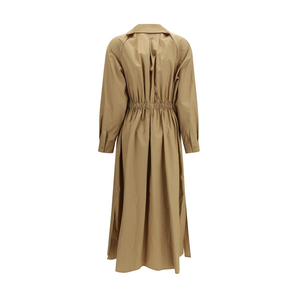 Max Mara Beige Cotton Casual Dress | Regal Royce