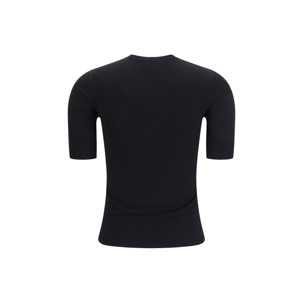 Max Mara Black Viscose T-Shirt | Regal Royce