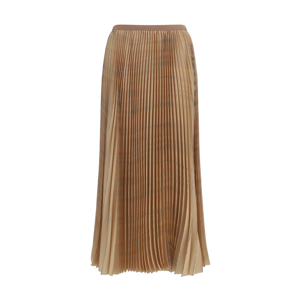 Fabiana Filippi Beige Polyester Midi Skirt | Regal Royce