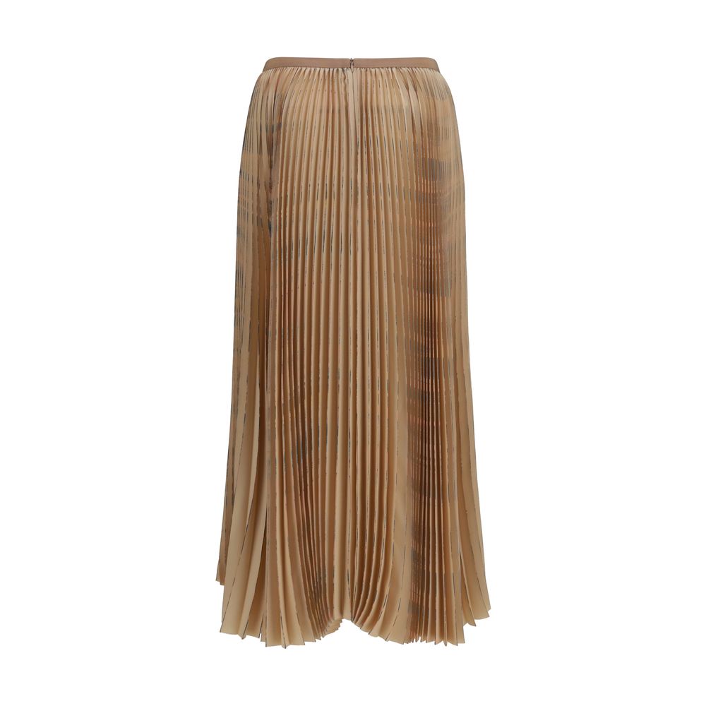 Fabiana Filippi Beige Polyester Midi Skirt | Regal Royce