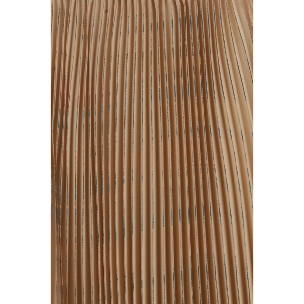Fabiana Filippi Beige Polyester Midi Skirt | Regal Royce