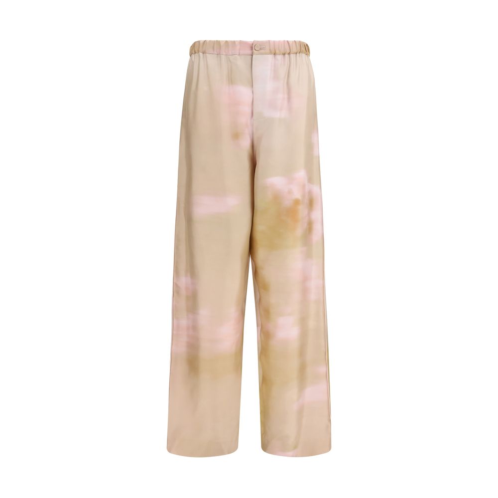 Fabiana Filippi Multicolor Silk Casual Pants | Regal Royce