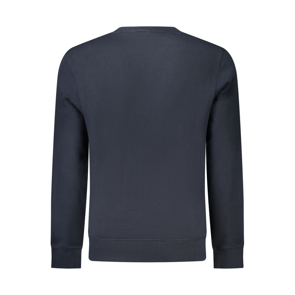 Hugo Boss Blu Cotton Men Sweatshirt | Regal Royce