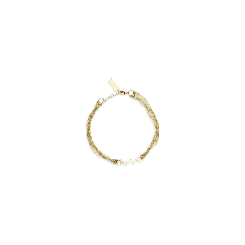 Saint Laurent Gold Brass Bracelet | Regal Royce