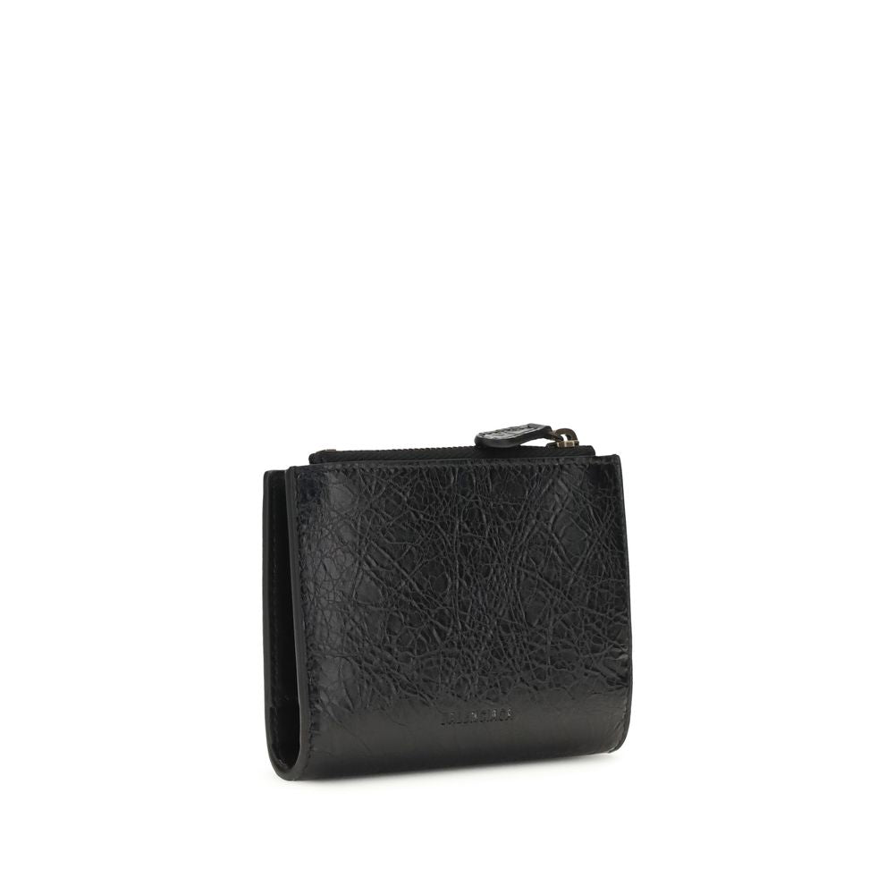 Balenciaga Black Lamb Ovis Aries Aries Wallet | Regal Royce