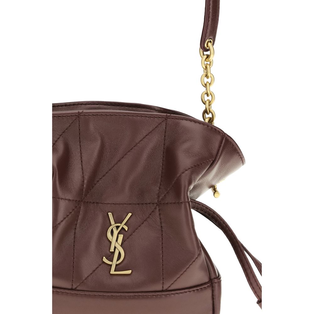 Saint Laurent Bordeaux Lamb Ovis Aries Aries Clutch Bag | Regal Royce