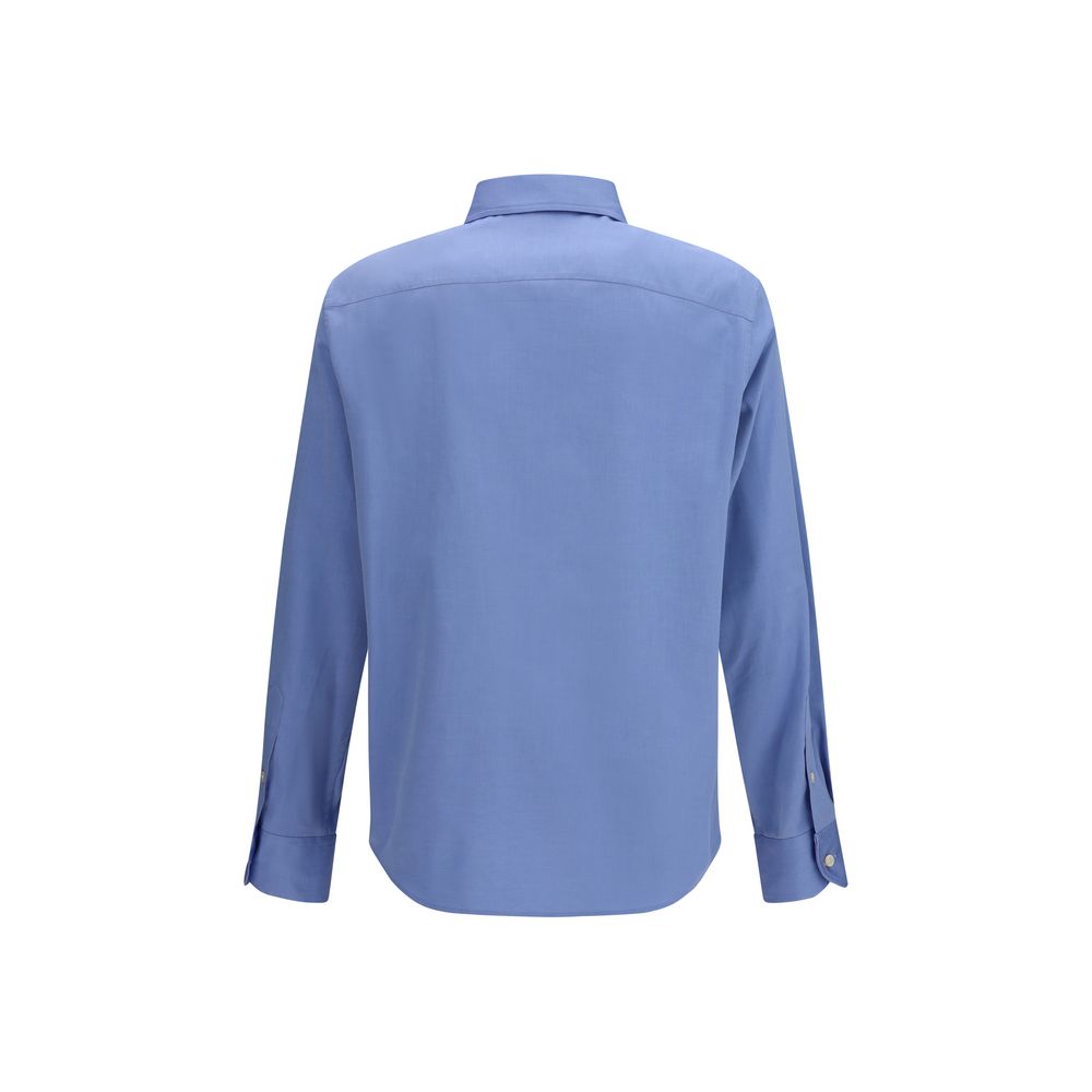 Valentino Blue Cotton Shirt | Regal Royce