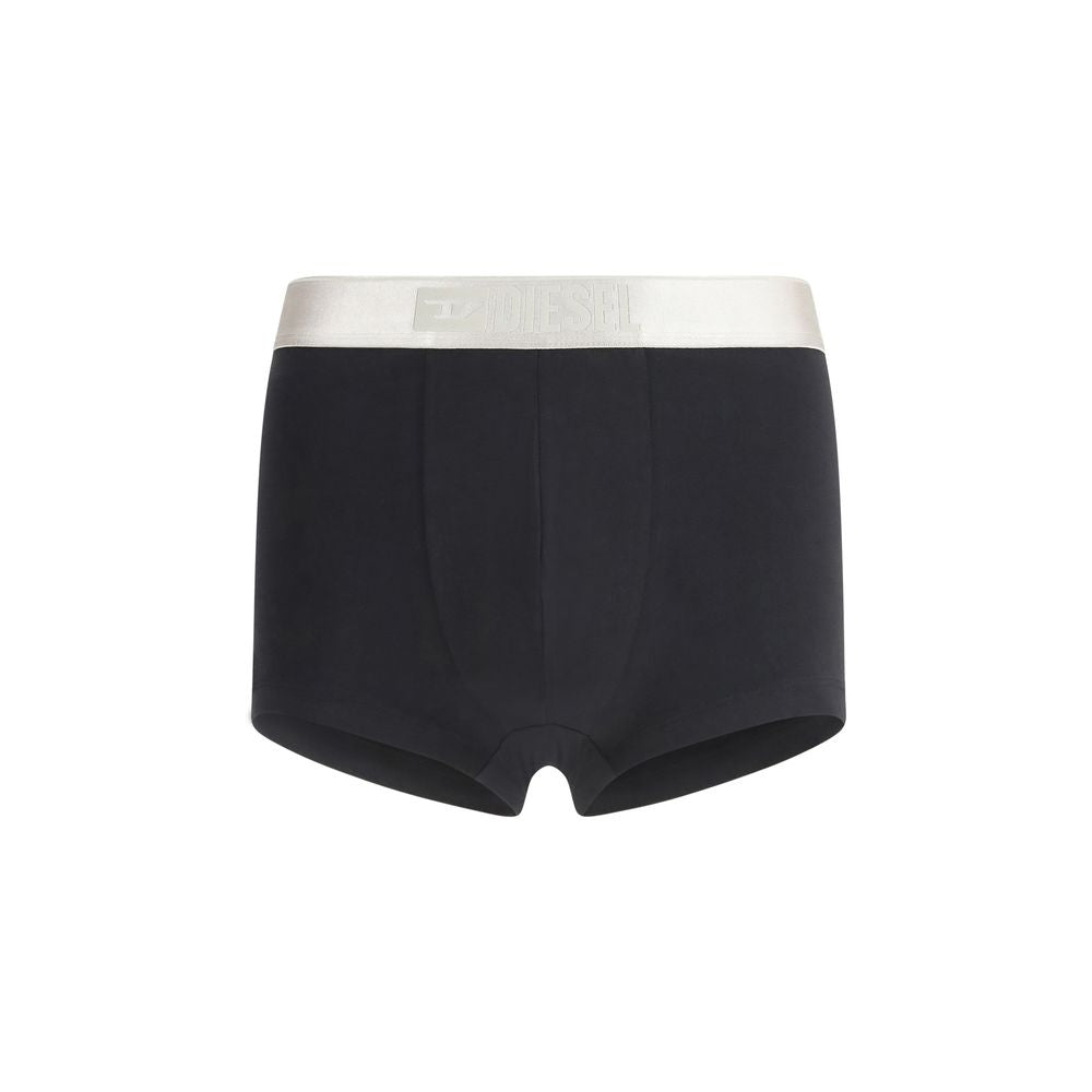 Diesel Black Cotton Boxers | Regal Royce