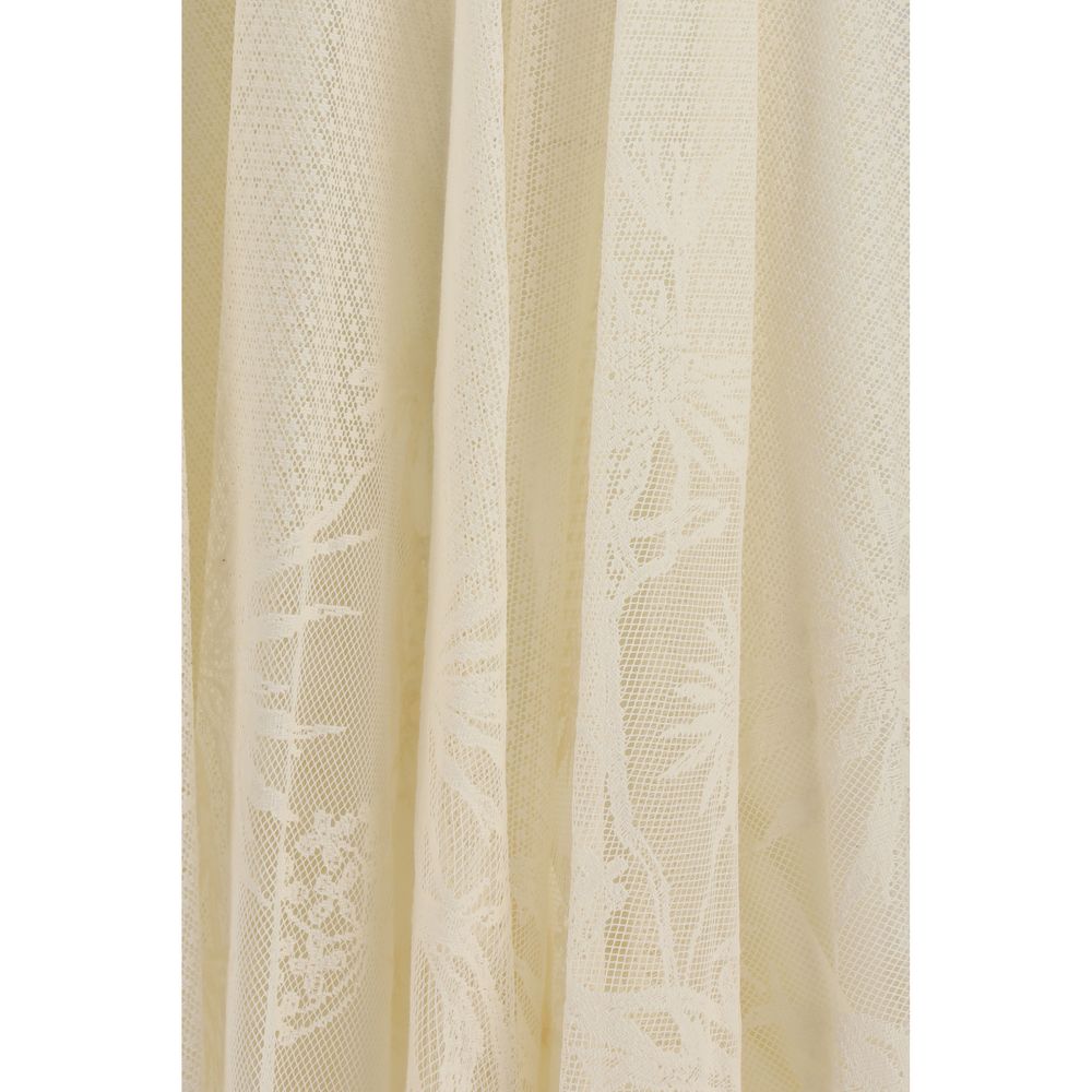 Fabiana Filippi Beige Cotton Long Skirt | Regal Royce