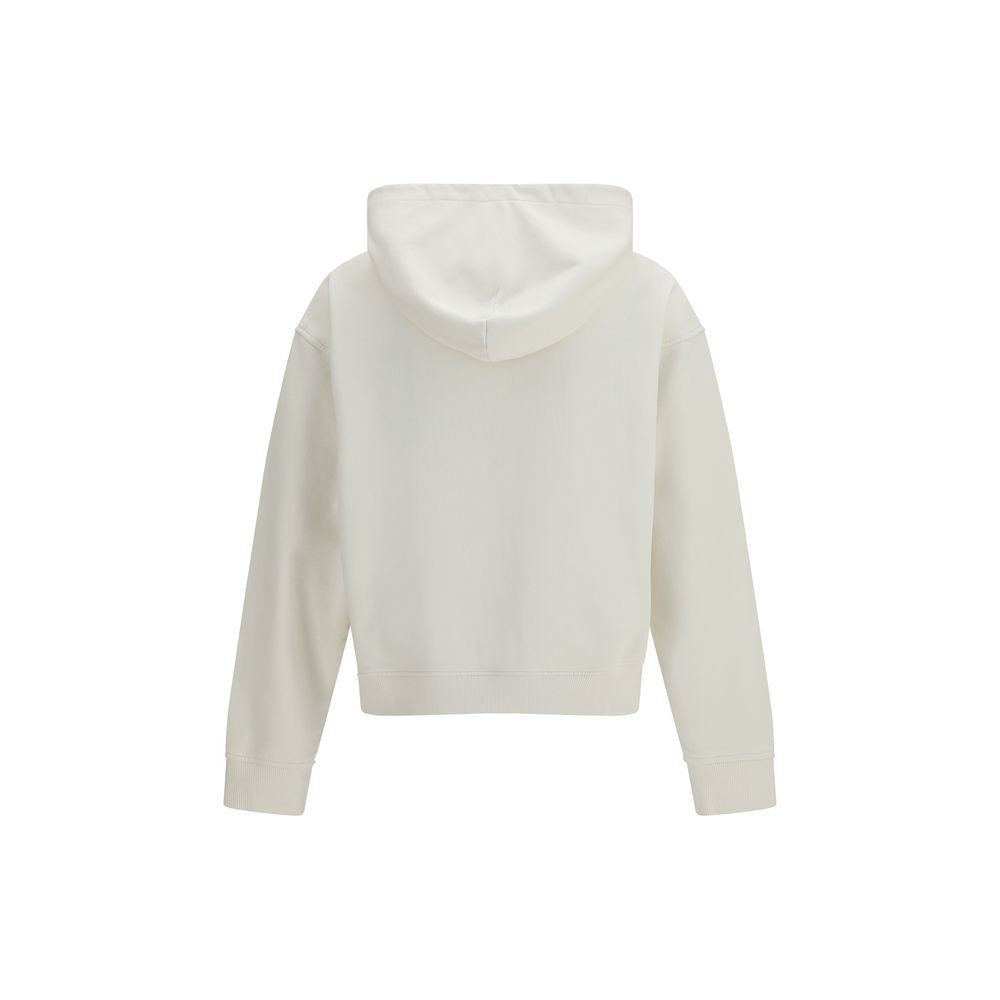 Palm Angels White Cotton Sweatshirt | Regal Royce