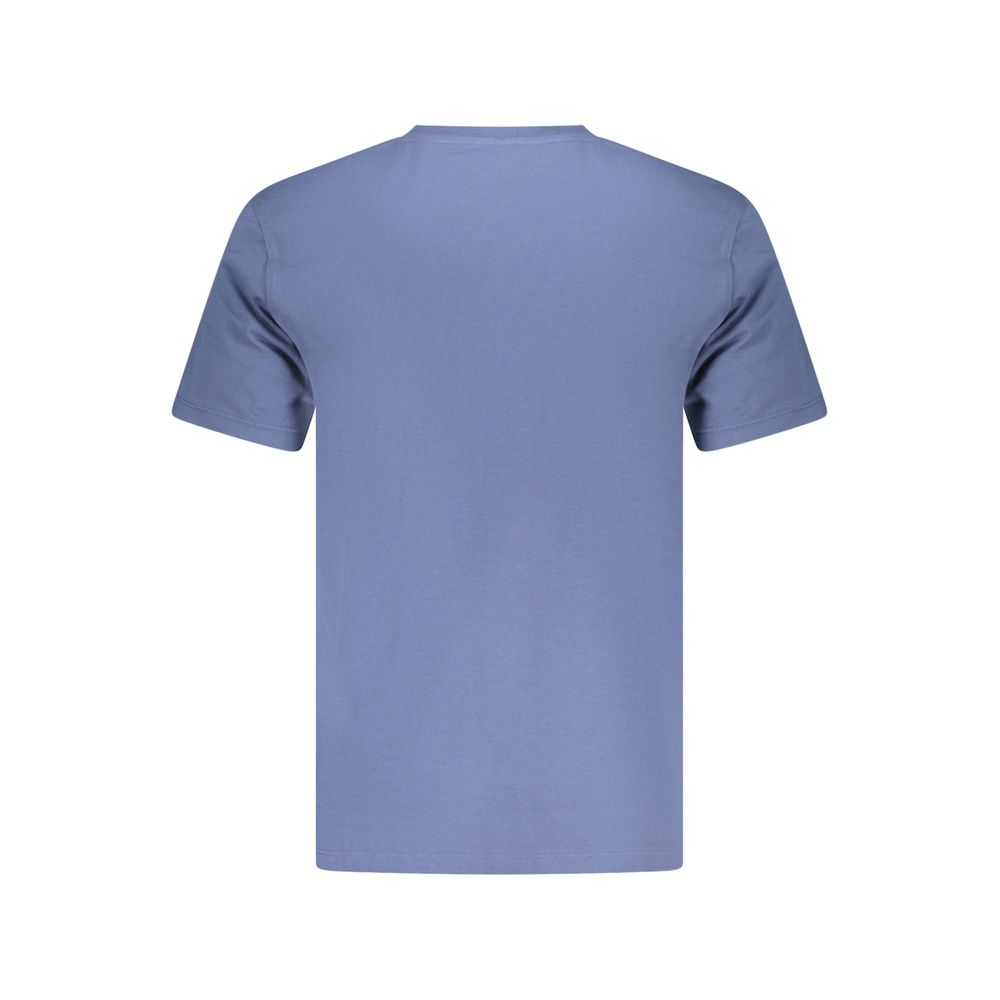 Timberland Blue Organic Cotton Men T-Shirt | Regal Royce
