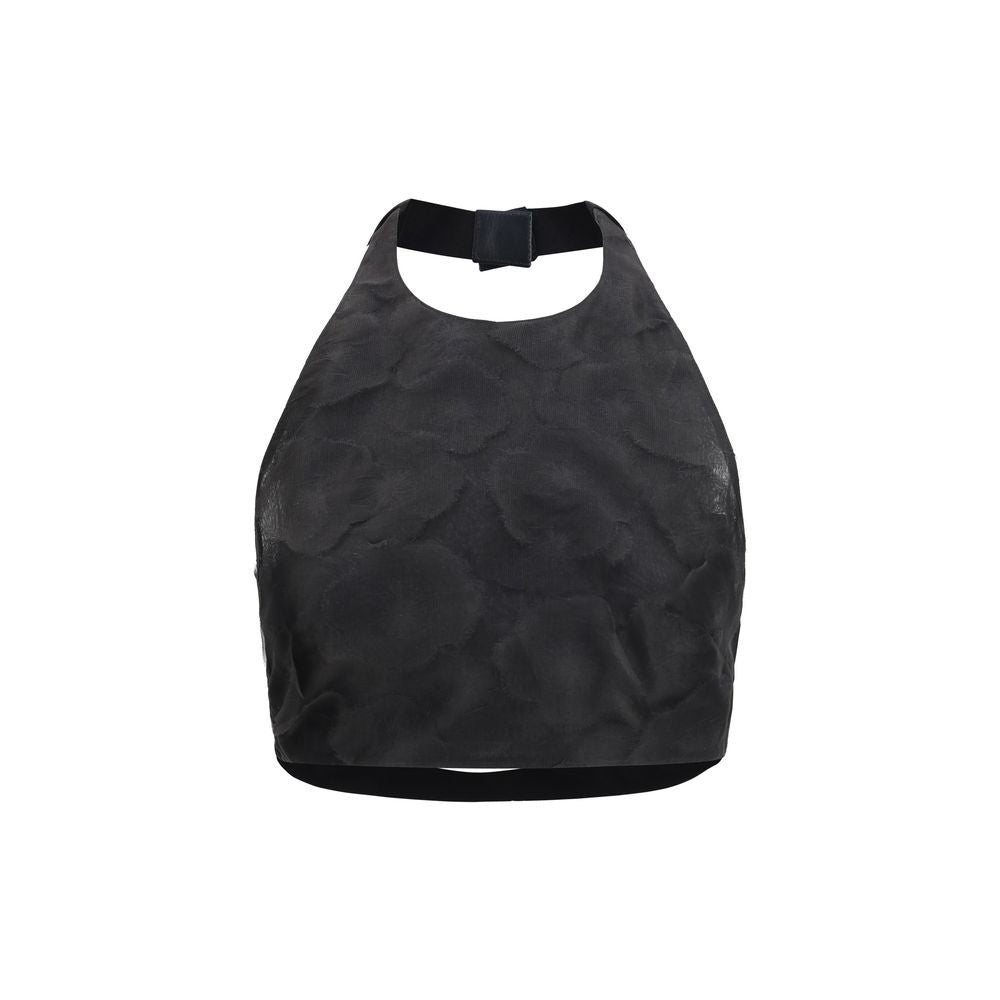 Max Mara Black Silk Pattern Shirt | Regal Royce