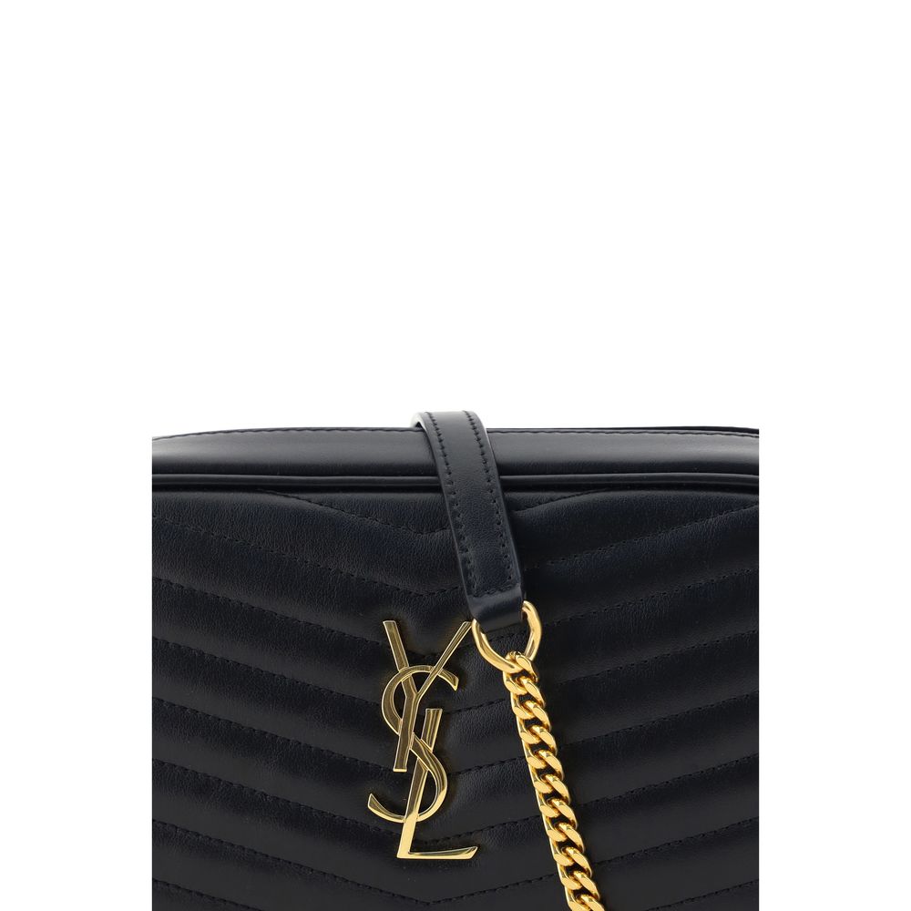 Saint Laurent Black Calf Leather Bos Taurus Shoulder Bag | Regal Royce