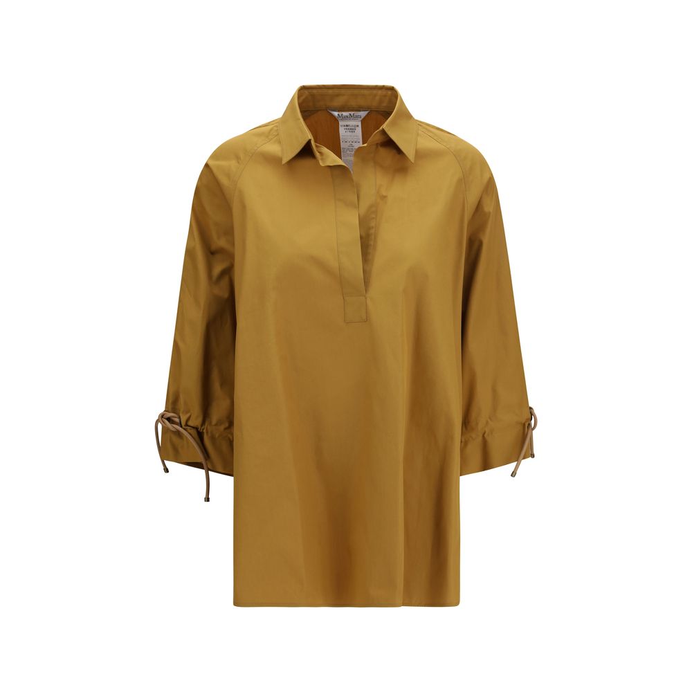 Max Mara Beige Cotton Shirt | Regal Royce