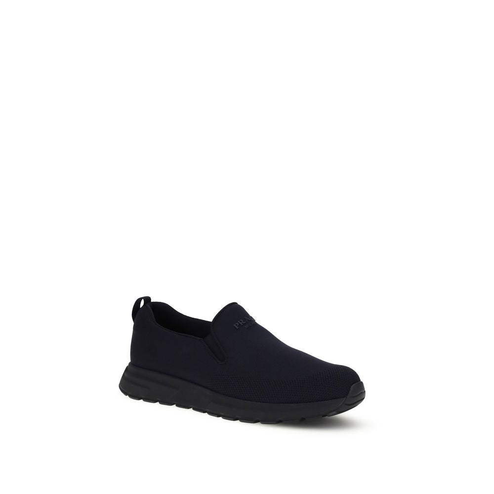 Prada Blue Fabric Sneakers | Regal Royce