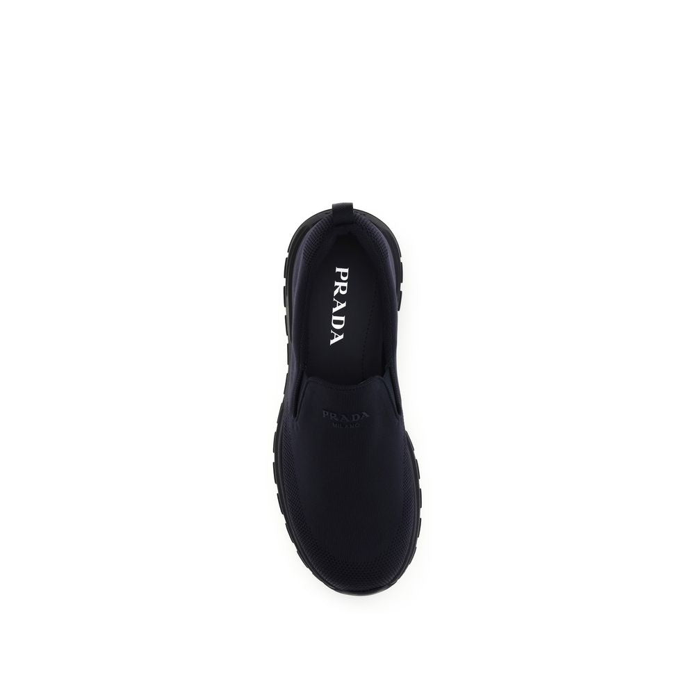Prada Blue Fabric Sneakers | Regal Royce