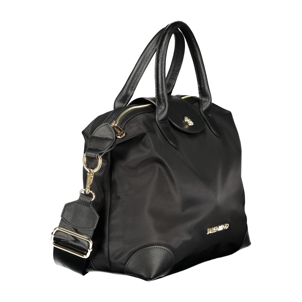 Mario Valentino Nero Polyester Women Handbag | Regal Royce