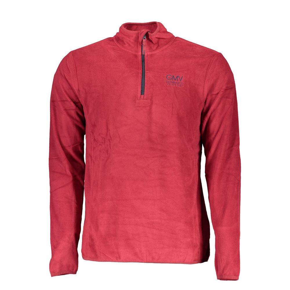 Gianmarco Venturi Rosso Polyester Mens Sweatshirt | Regal Royce
